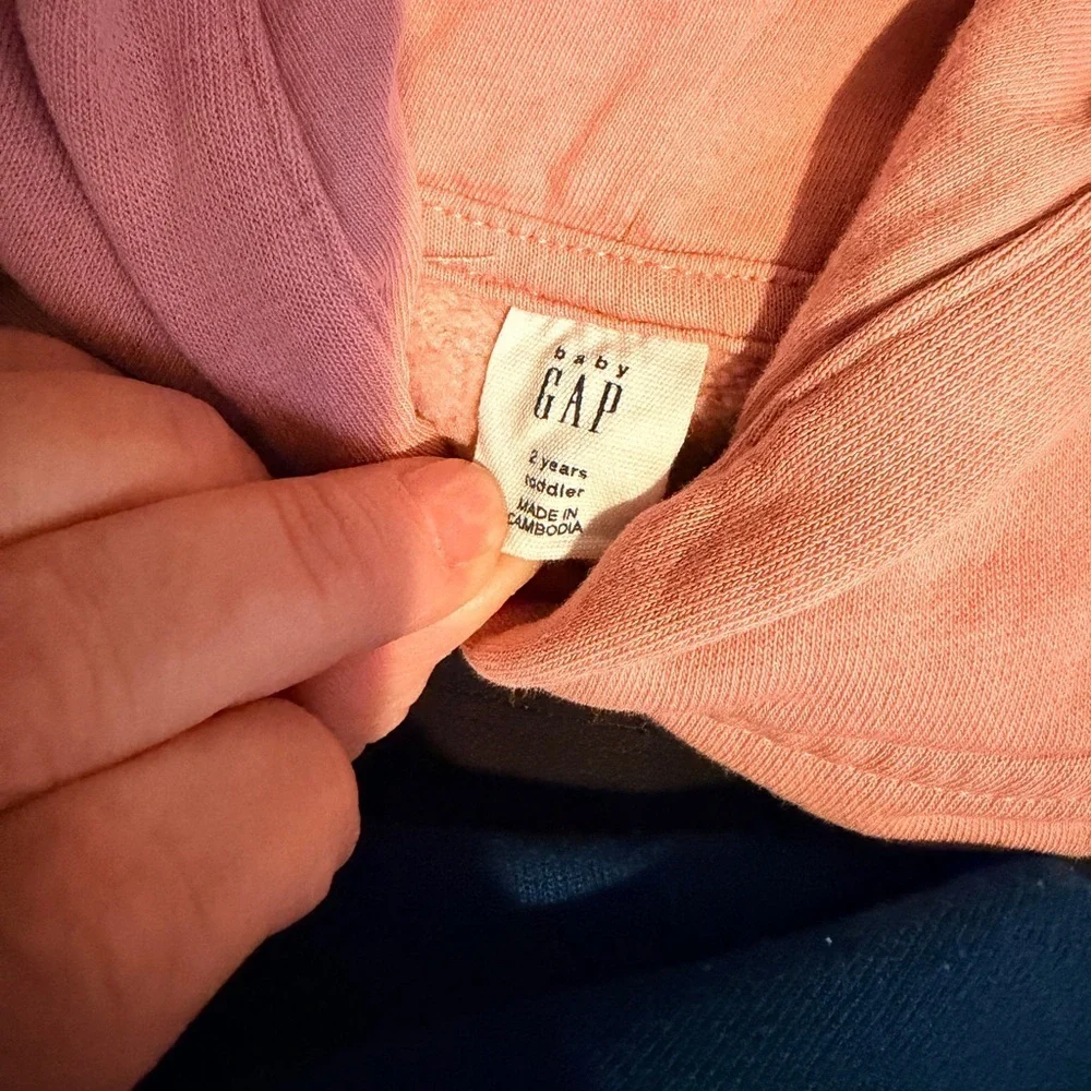 GAP Kids Dusty Pink Hoodie